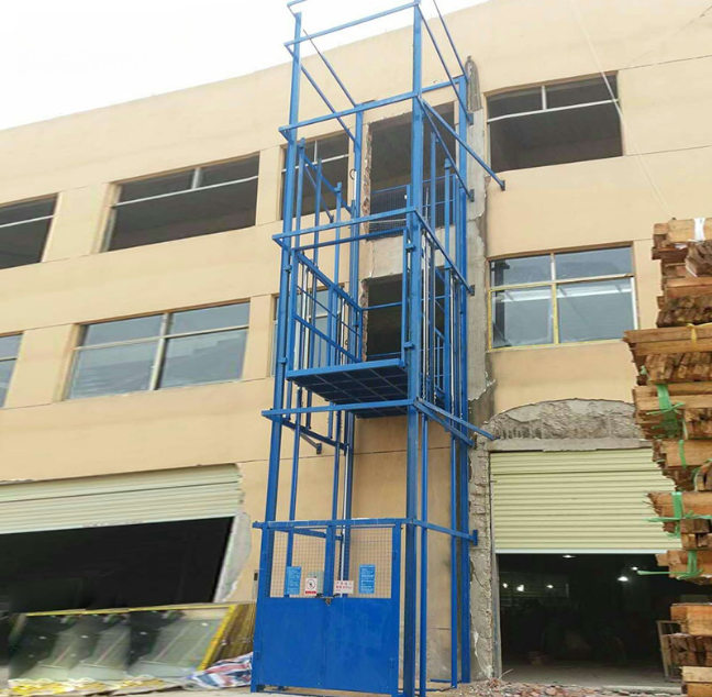 云浮建材厂室外物料提升